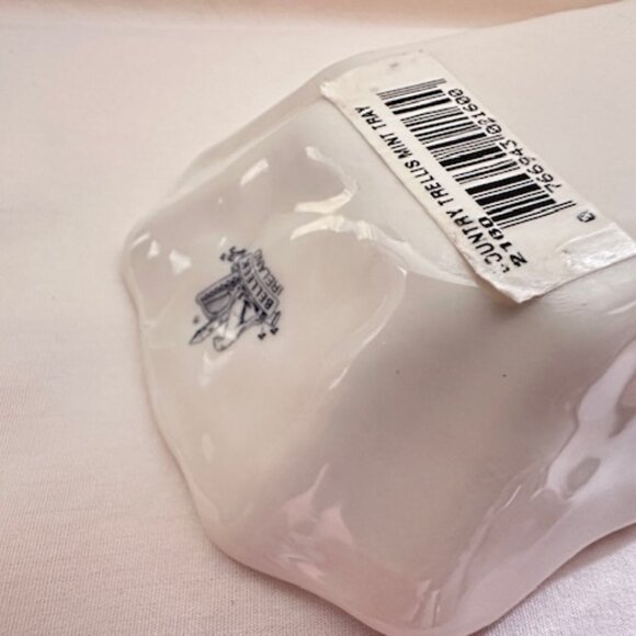 Belleek Porcelain Mint Tray - Picture 7 of 8